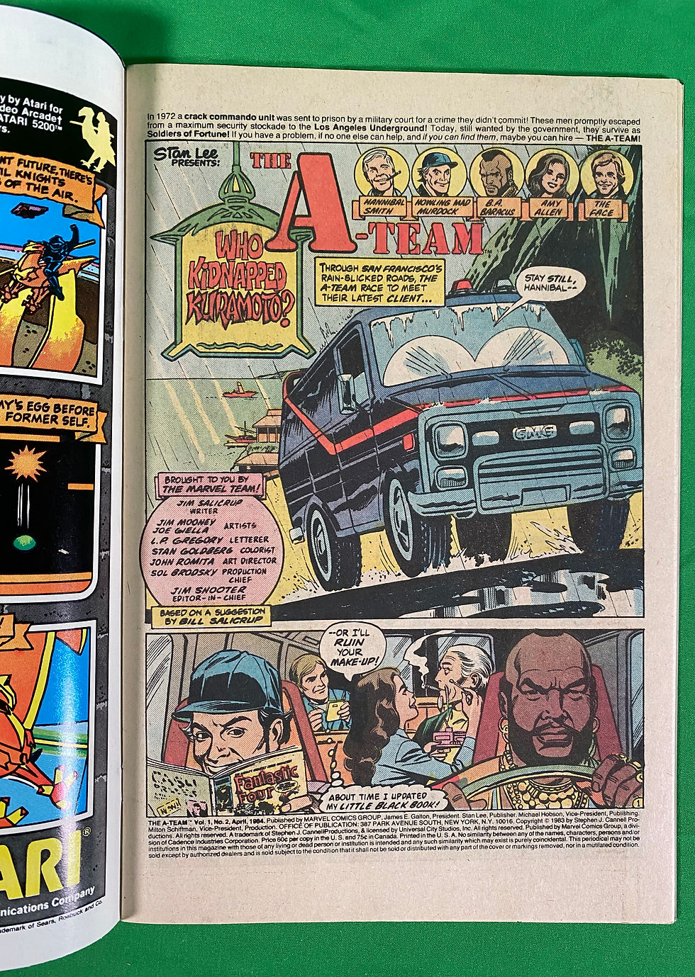 Thumbnail: A-Team Comics & 7-inch Book & Record Bundle