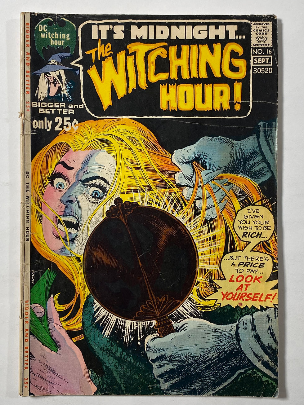 Thumbnail: DC The Witching Hour (1971) 4 issues 16, 27, 58, 73 Good-Fine