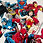 Thumbnail: Reilly Brown signed Marvel & DC heroes 11"x17" print