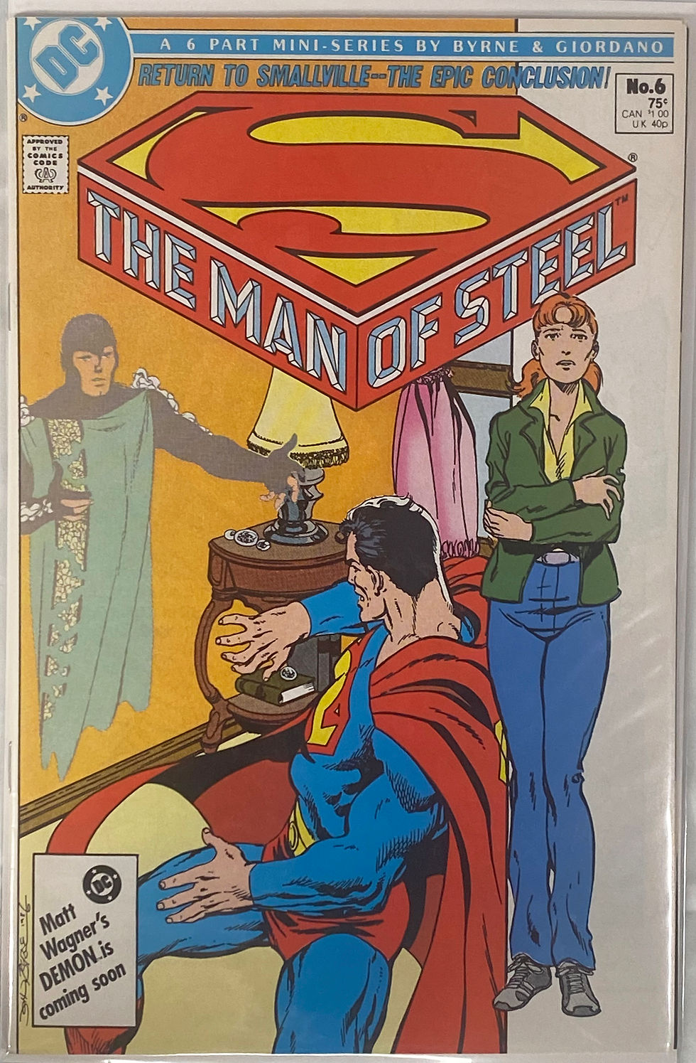 Thumbnail: DC's Superman "Man of Steel" 1986 miniseries issues 1-6 F-VF Newsstands