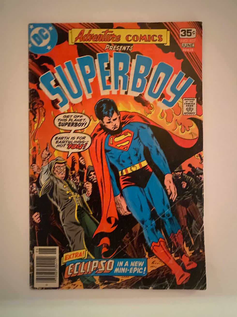 Thumbnail: 4 issues!! Adventure Comics (1977), issues 452, 453, 455, 457