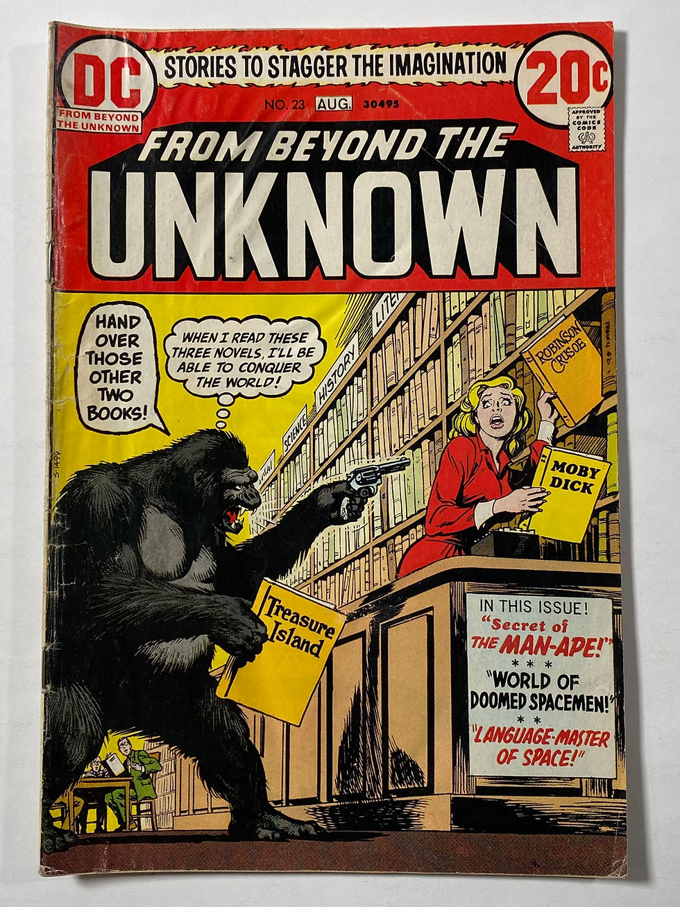 Thumbnail: DC From Beyond the Unknown (1973) issues 21, 23 Fair-Good