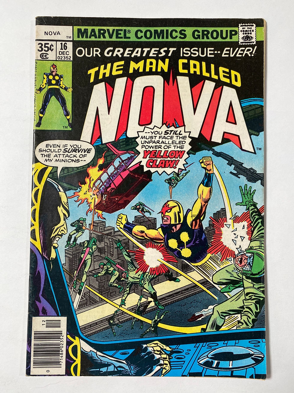 Thumbnail: Marvel Nova (1978) issues 19, 21, 21 - keys! 1st Blackout! 1st Comet! VG/F
