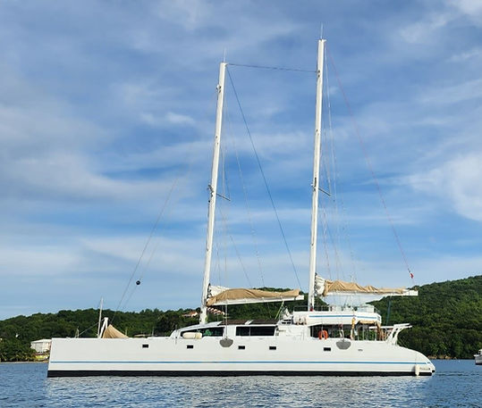 Catamran Nautilus 360 mooring
