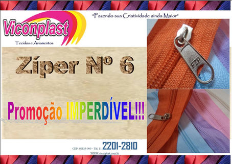 Zíper para Bolsas