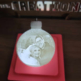 3D Printed Lithophane Christmas Ornaments