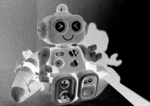 I Am A Robot Too, Digital negative photograph. © 2013 Nadine Belkaroui, all rights reserved