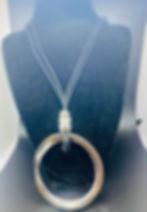 Silver Circle Necklace