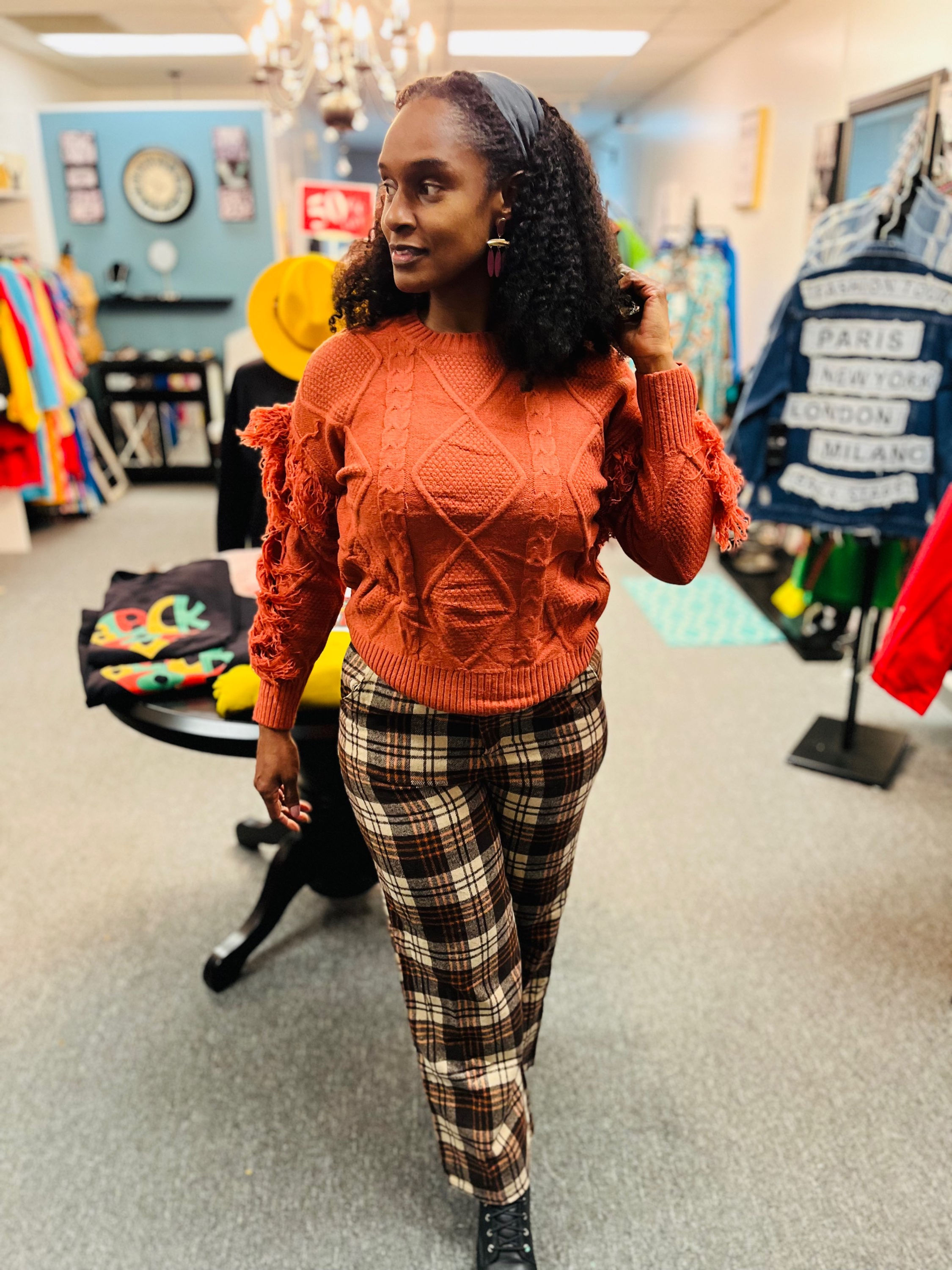 Woodland Tapestry Plaid Pants