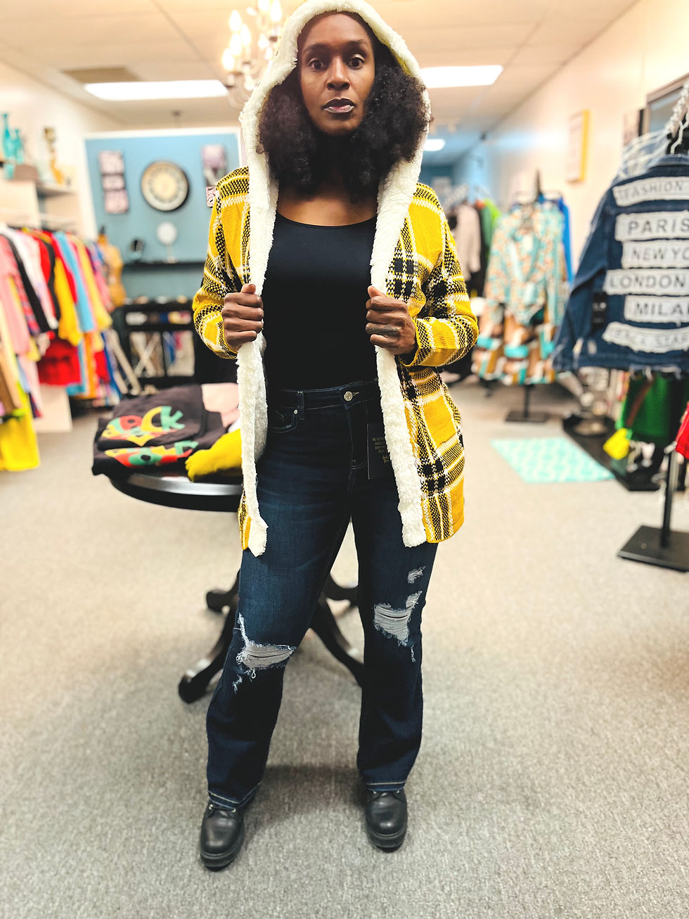 Thumbnail: Golden Hive Cozy Coat