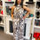 Thumbnail: Brown Zebra Print Jumpsuit