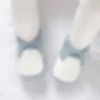 Thumbnail: Newborn Baby Shoes Knit Infant Boys Girls Boots Fashion Patchwork Flanging