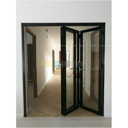 Thumbnail: Aluminum Bifold Door 72″Wx96″H – OUT SWING FROM EXTERIOR VIEW