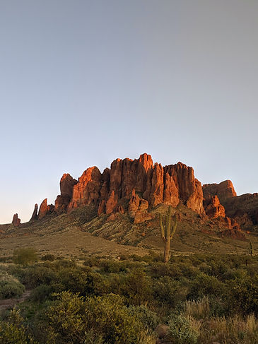 arizona desert mountain landsape