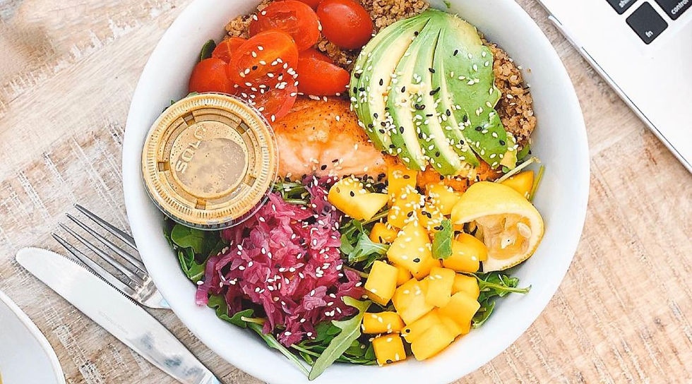 healthy food and nutrition
