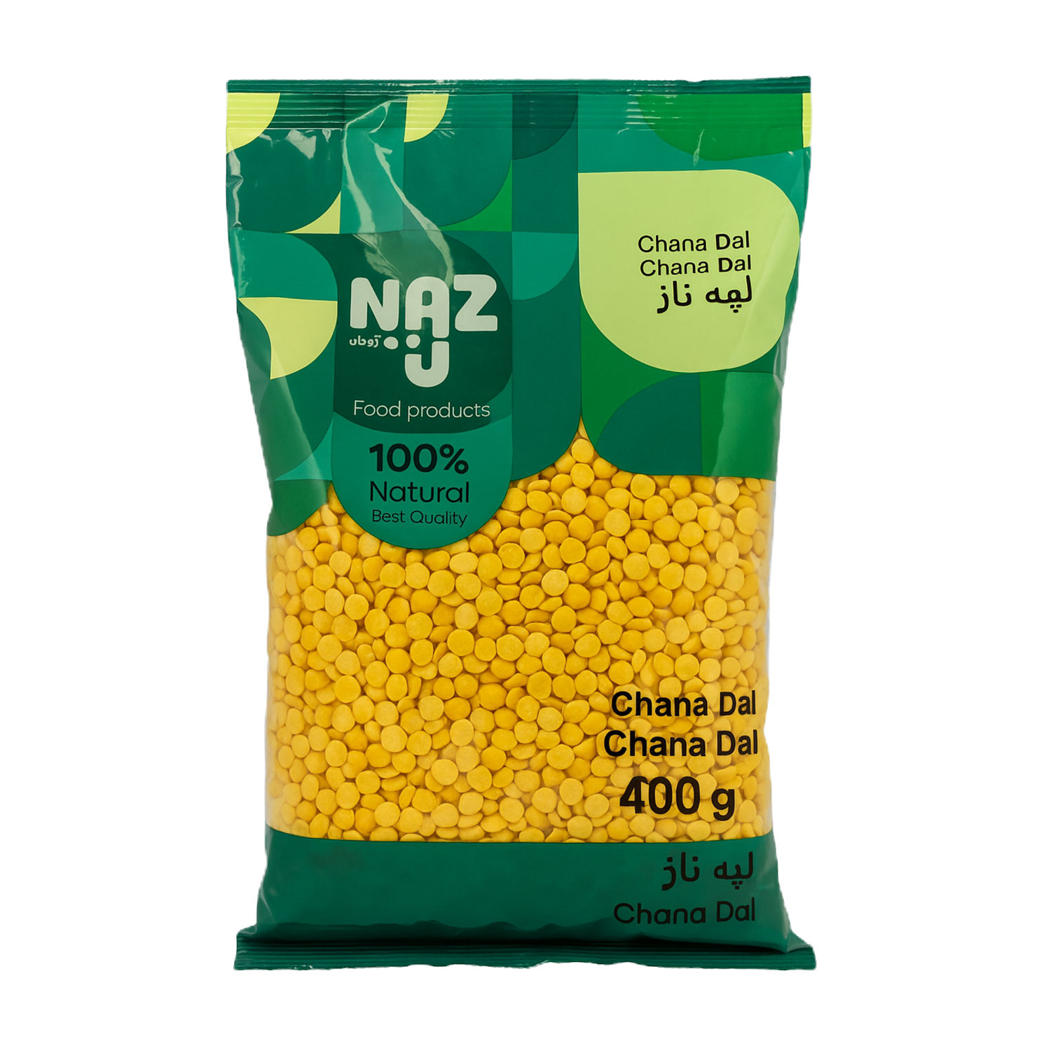 Naz Yellow Slit Peas 400g