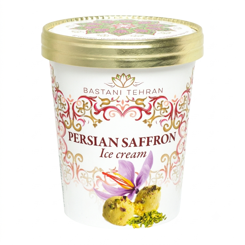Crème glacée au safran persan 375 g