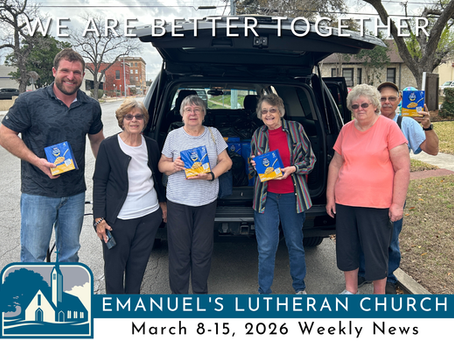 March 8-15, 2026 Weekly News