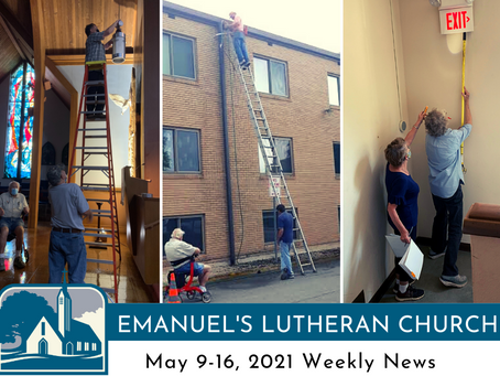 May 9-16, 2021 Weekly News