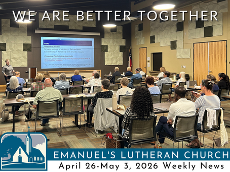 April 26 - May 3, 2026 Weekly News