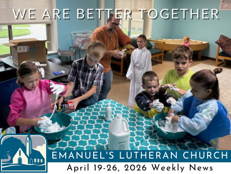 April 19-26, 2026 Weekly News