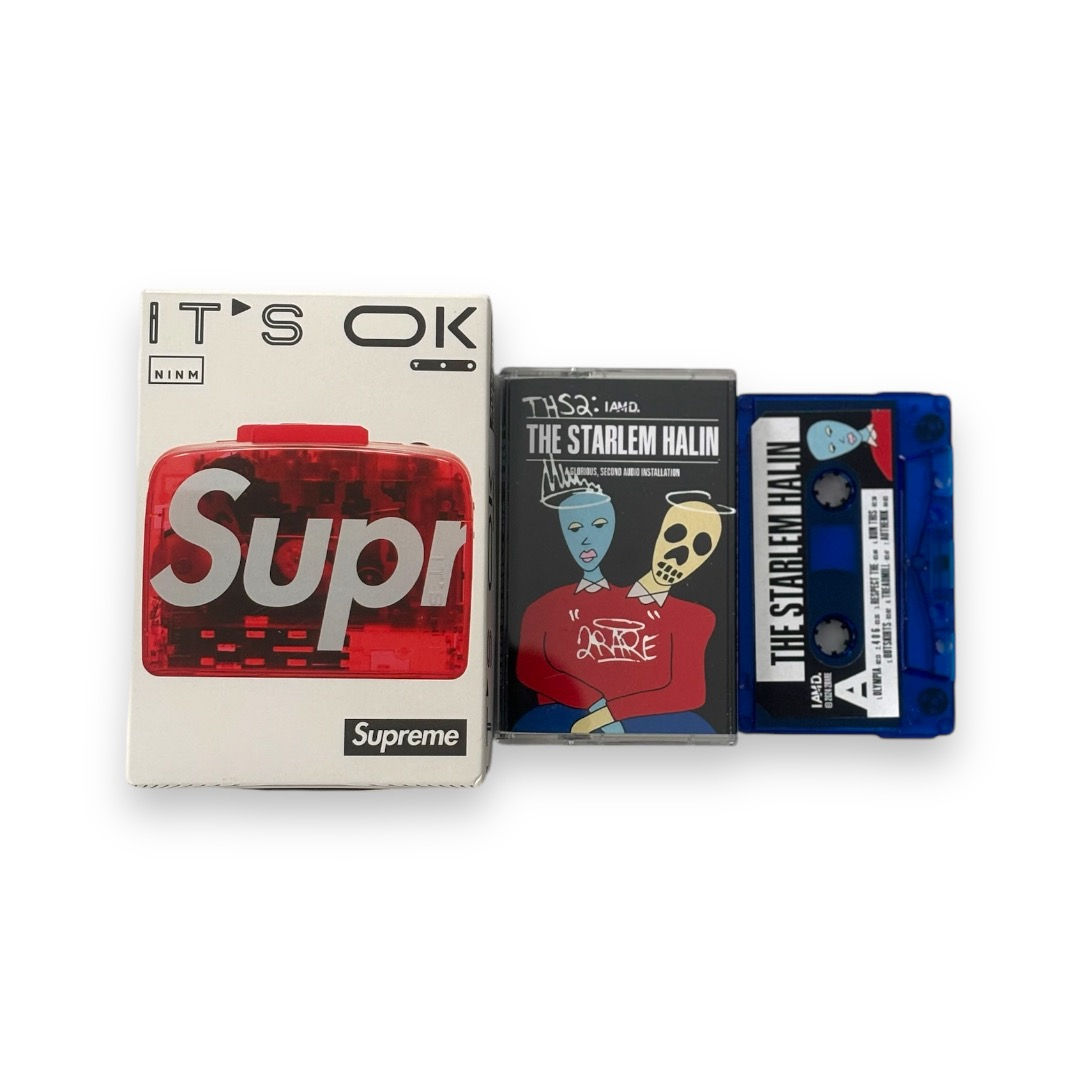 The Starlem Halin Cassette + Supreme portable cassette player