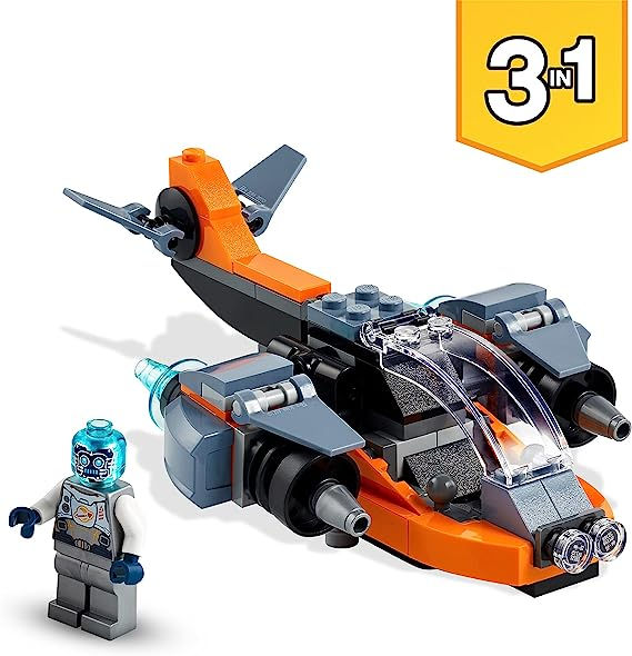 Thumbnail: LEGO® Creator 3in1 Cyber Drone!!