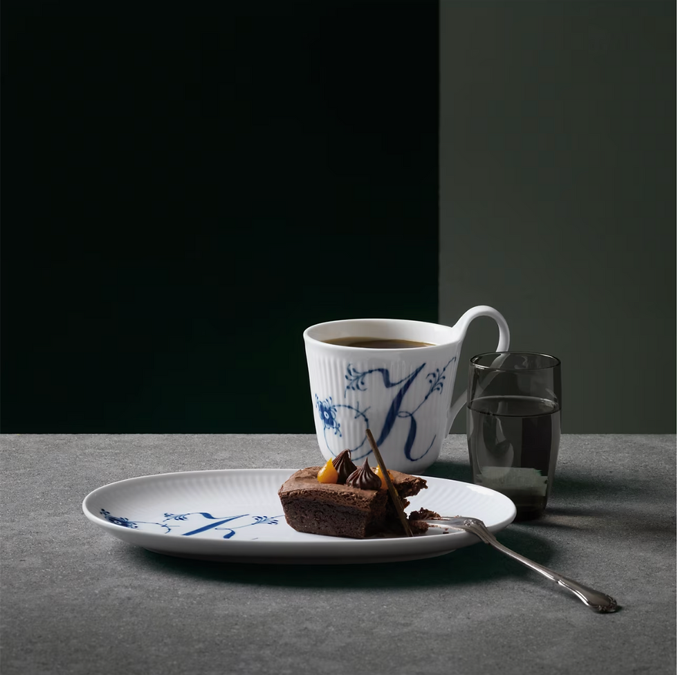 Thumbnail: Alphabet Oval Dish 23cm K