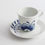 Thumbnail: Blue Fluted Mega Espresso Cup & Saucer 9cl