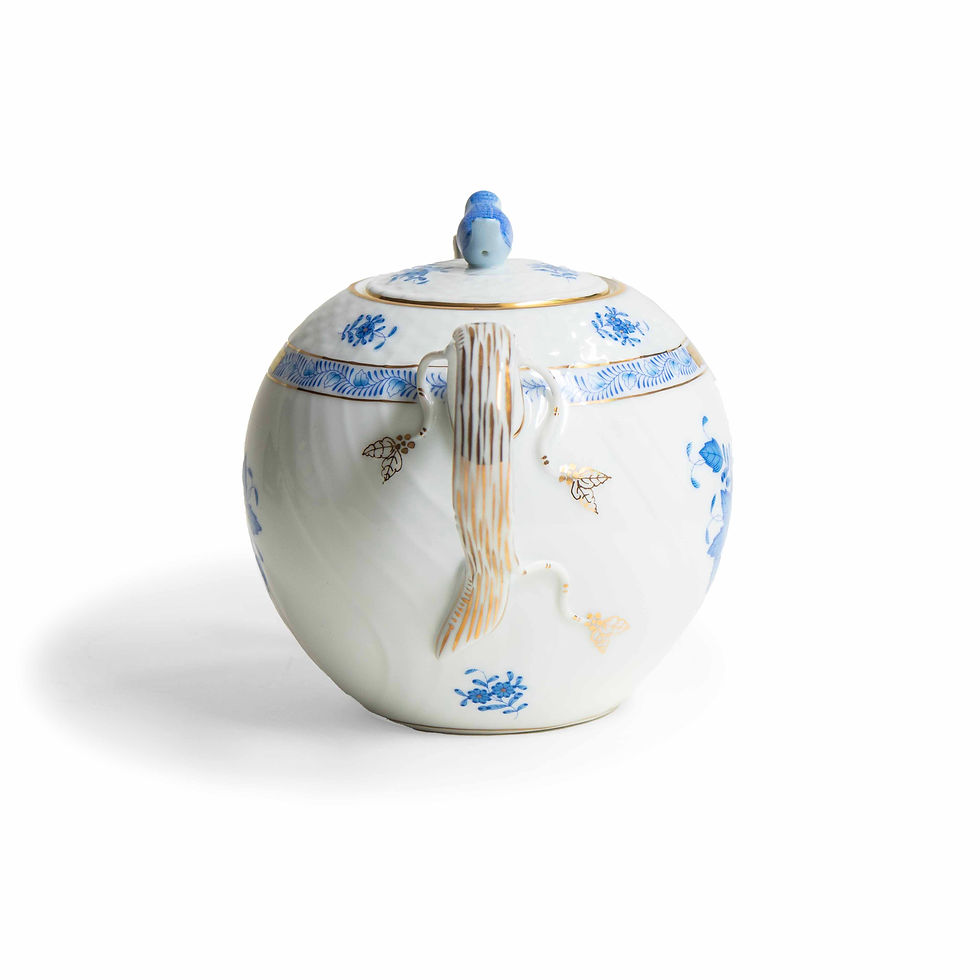 Thumbnail: Apponyi Teapot, Bird knob 75cl