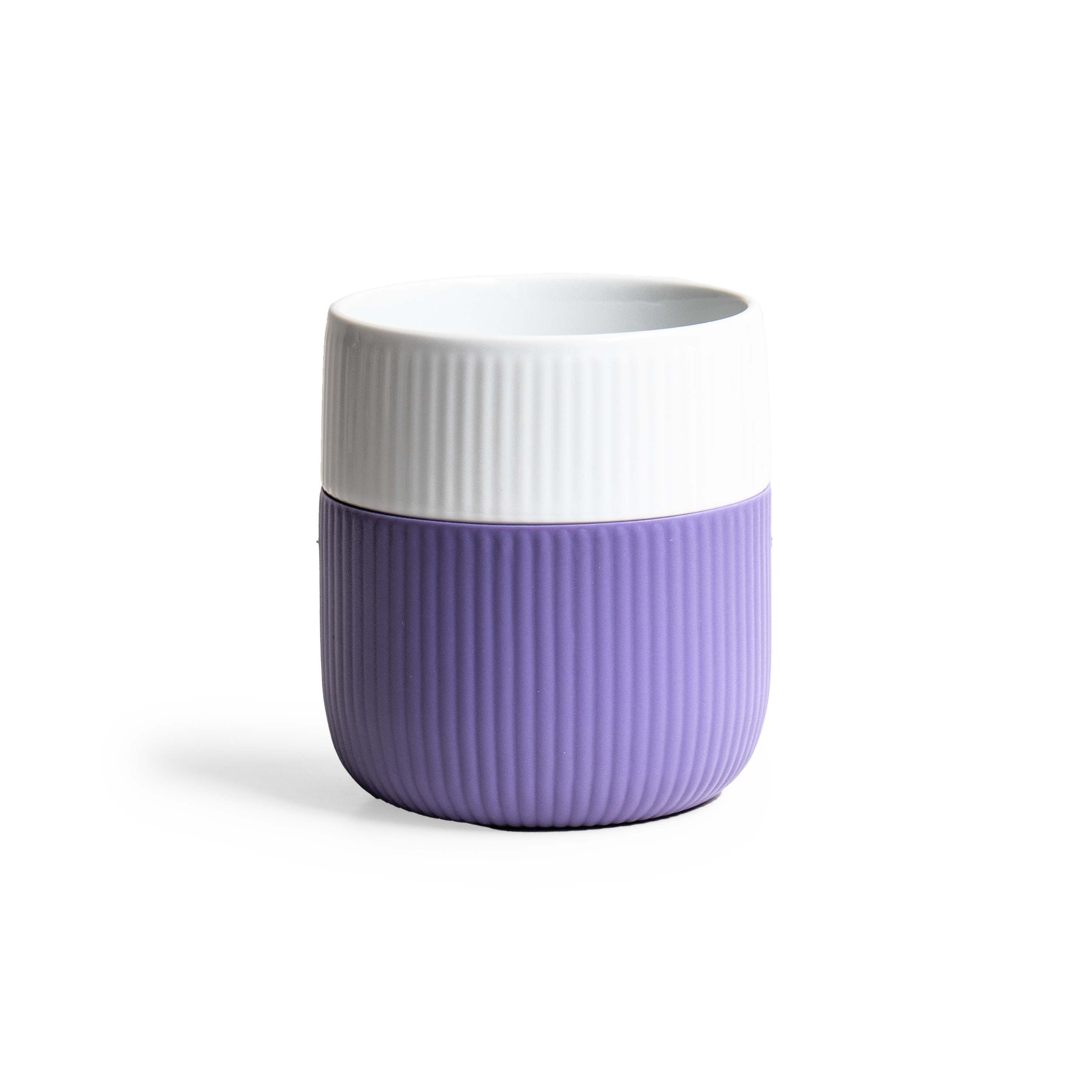 Fluted Contrast Mug 33cl Wisteria