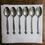 Thumbnail: Georg Jensen 'Acanthus' Sterling Silver Spoons (Set of 6)