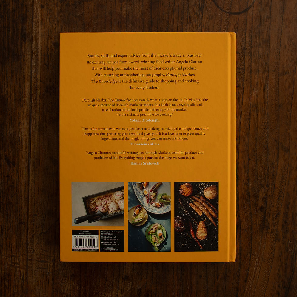 Thumbnail: Borough Market: The Knowledge: The ultimate guide to shopping and cooking