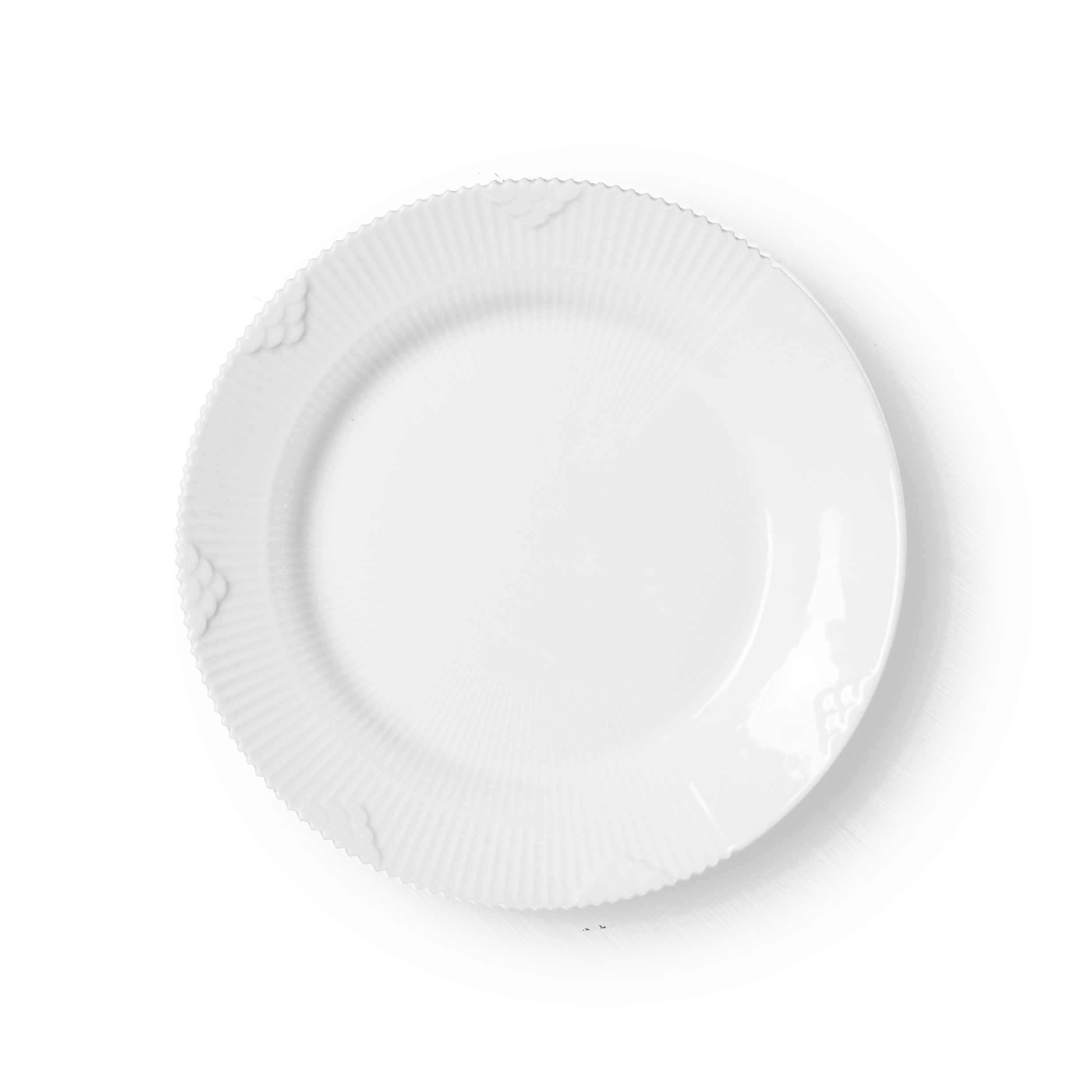 White Elements Plate 19cm