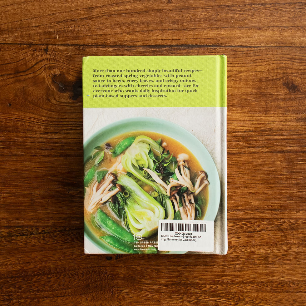 Thumbnail: Greenfeast: Spring, Summer [A Cookbook]