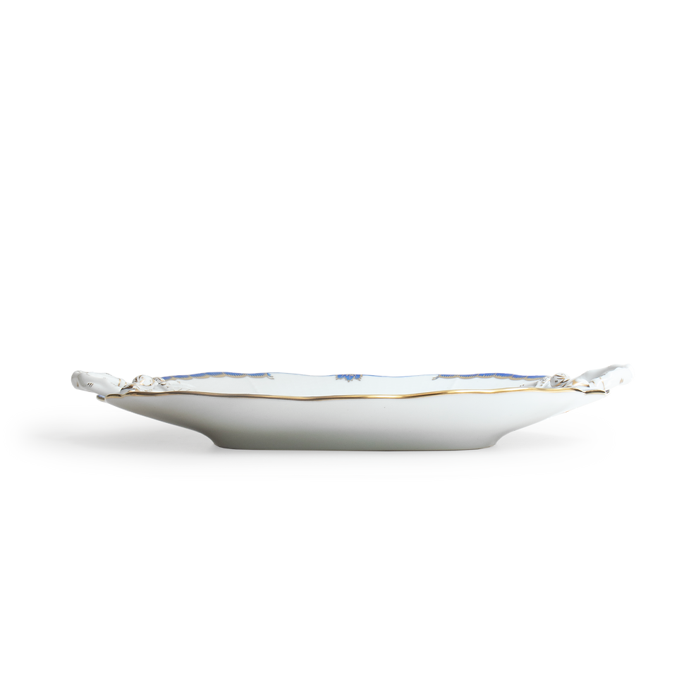 Thumbnail: Princess Victoria Blue Platter Dish 29cm