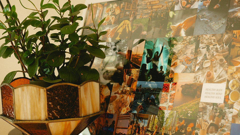 Souper & vision board