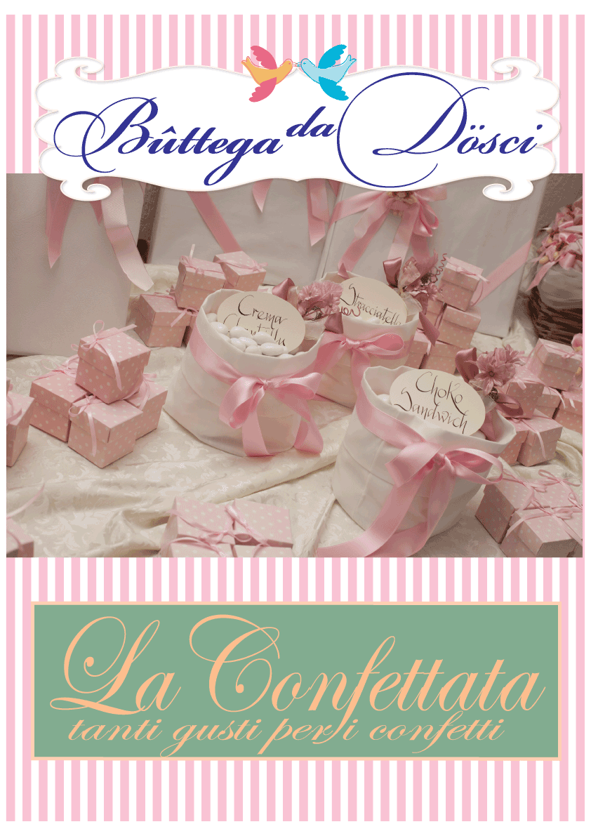 Locandina confettata