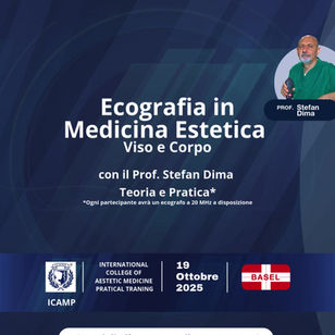 Masterclass - Ecografia in Medicina Estetica:Viso e Corpo.