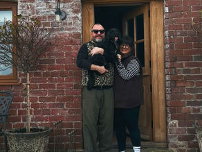 A perfect cottage stay in Carmarthenshire - Gablebach Cottage, Llangadog. A Vintage Escape with an Aga, a copper bath & a dog who Thinks he owns the place.