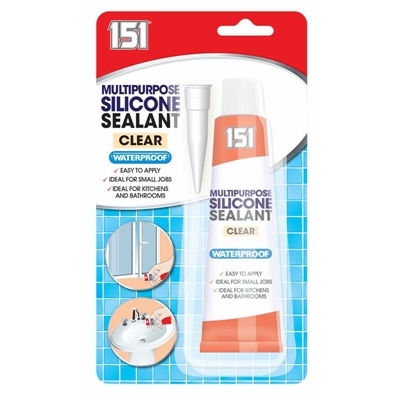 multipurpose silicone sealant clear