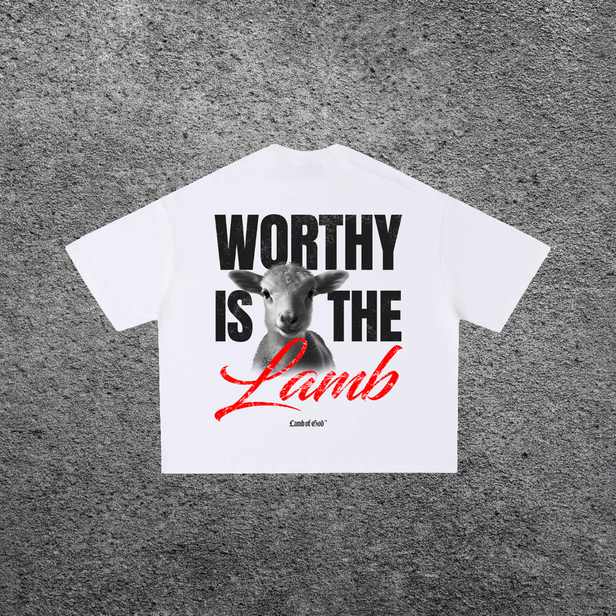 Worthy is the Lamb Tee Oversized*