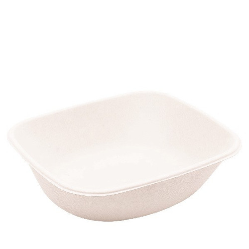 Bamboo Fiber Tray 900ml 195x170x56mm (500pcs/carton) Banyan Packaging