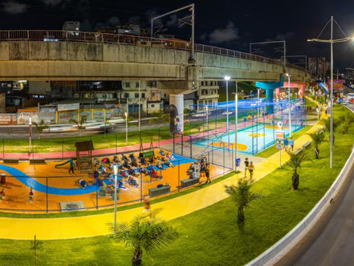Parque Bonocô vira novo espaço de esporte, lazer e convivência de Salvador