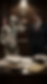 Lawyer AI courtroom concept showing confused humanoid robot beside experienced trial attorney in court