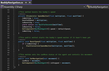 Buddy Navigation Script - Speed Functions & Navigation