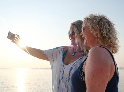 Women Selfie on Beach