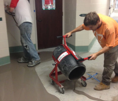 Small Diameter Stone Covered with High Strength Polymer Leveler