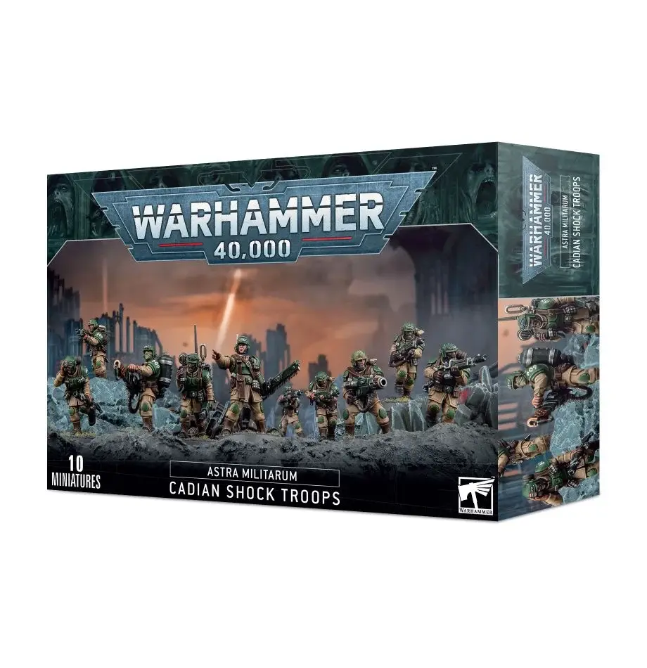 Astra Militarum Cadianische Stoßtruppen Cadian Shock Troops