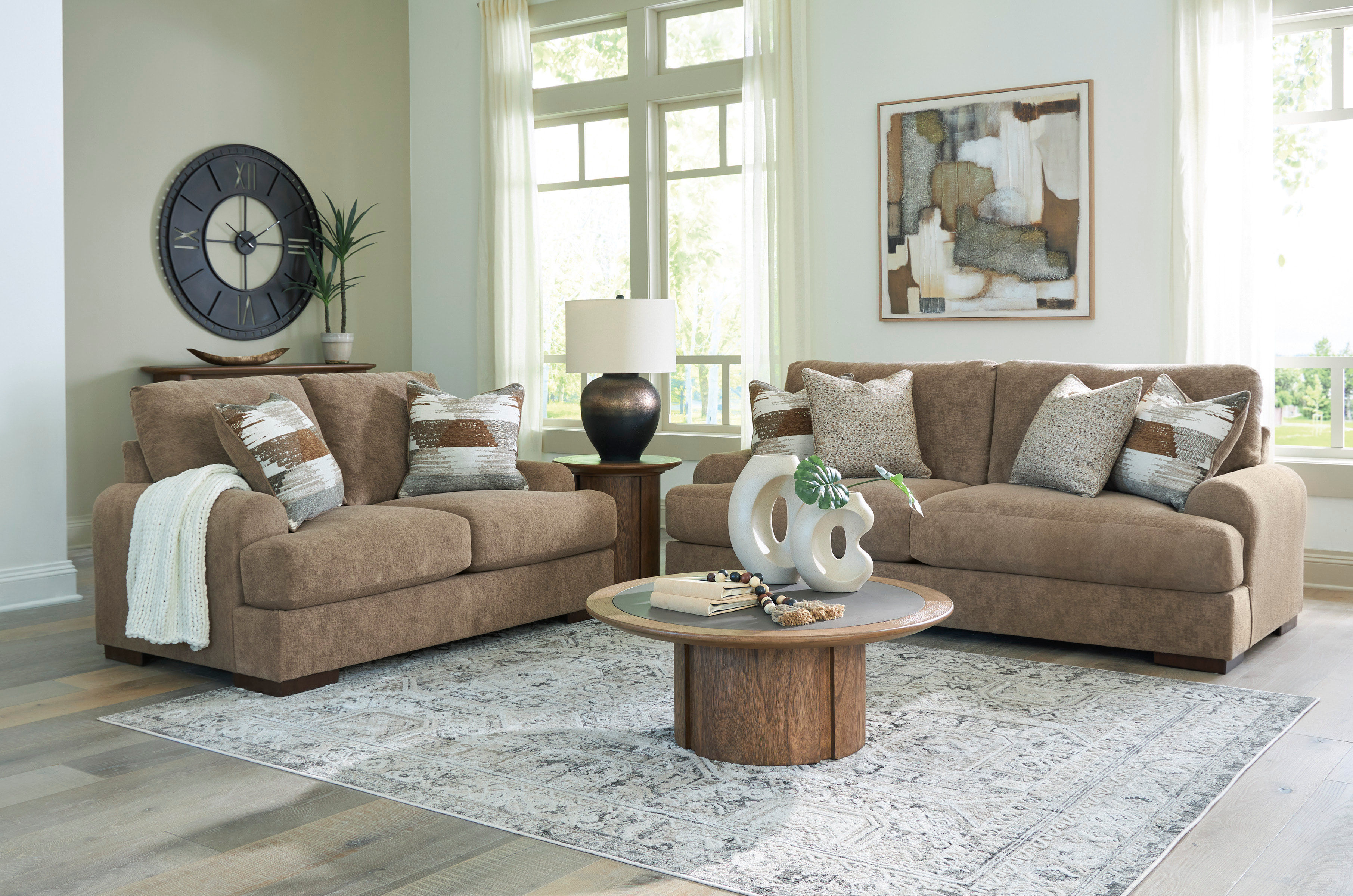 Ashley 815-05 - Sofa & Loveseat Set (OVERSIZED)